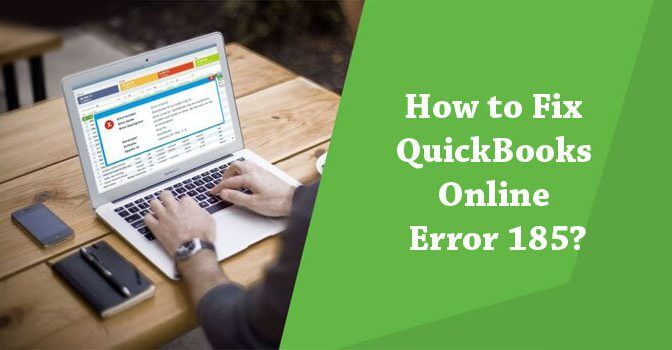 How to Fix QuickBooks Online Error 185
