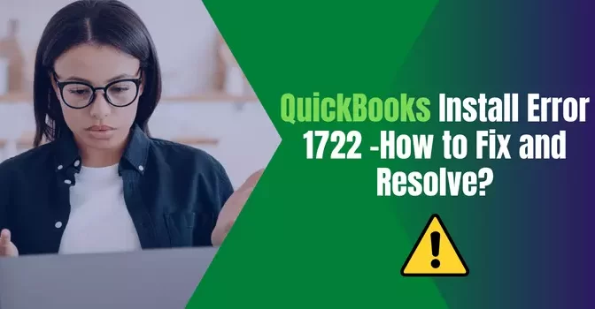 QuickBooks Install Error 1722
