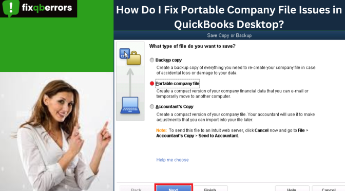 Portable Company File in QuickBooks | The Ultimate Solutions is here